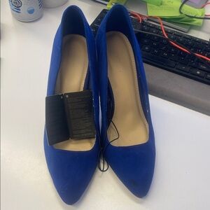 Forever 21 Royal Blue Heels